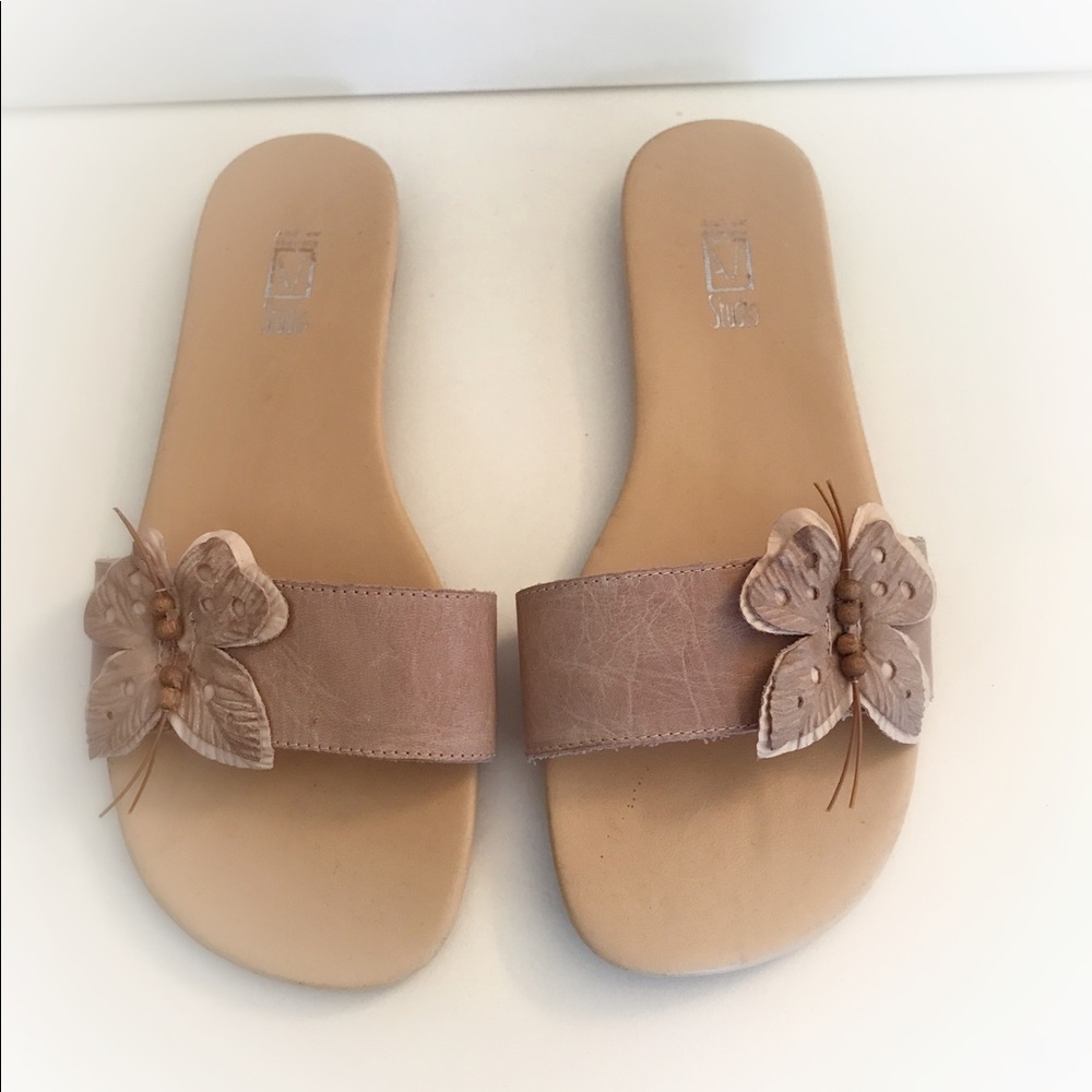 Retro Butterfly Slides NWOT Andrew Stevens Studio